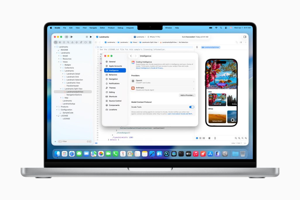Xcode 26.3 introduce le potenti possibilità del coding&nbsp;agentico